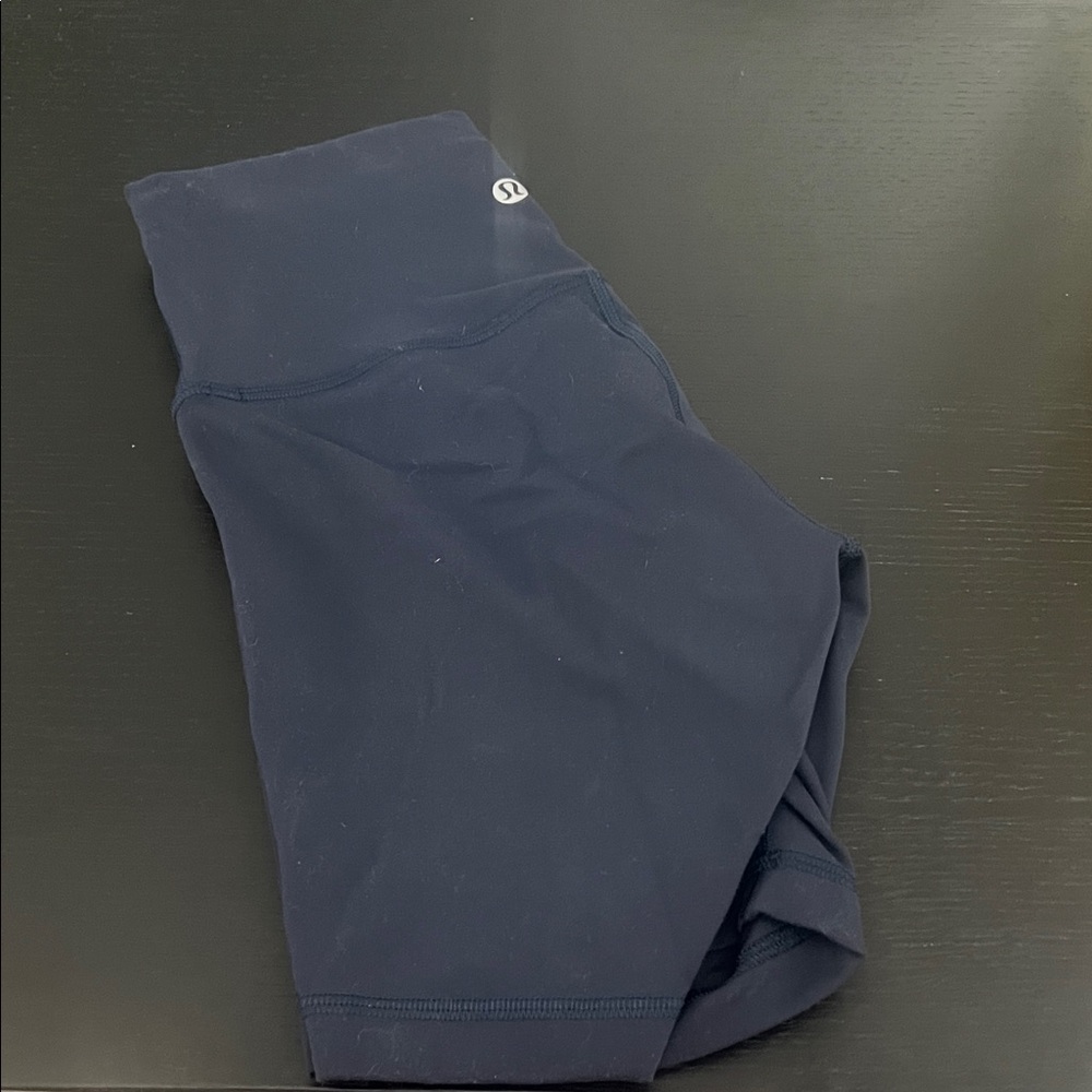 lululemon athletica Dark Navy High-Rise Bike Shorts